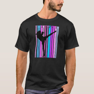 Womens Womens 27th Birthday Kickboxing Kickboxer K T-Shirt