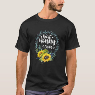 Womens Womens Best Nonny Ever Mother's Day T-Shirt