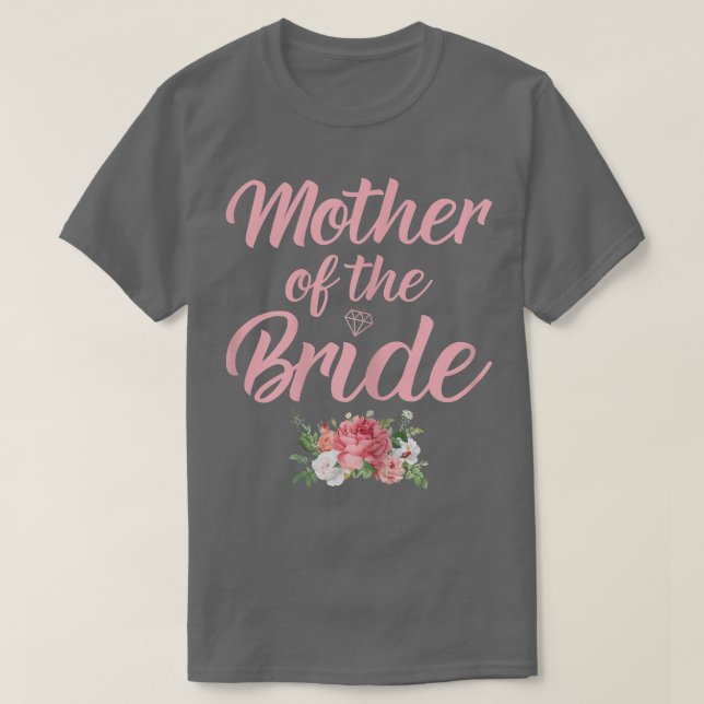 Womens Womens Mother of the Bride Mother of the Br T-Shirt (Design Front)