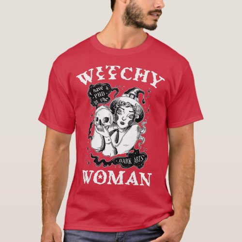 Womens Womens Witch Wiccan Pagan Woman Witchy Prem T_Shirt