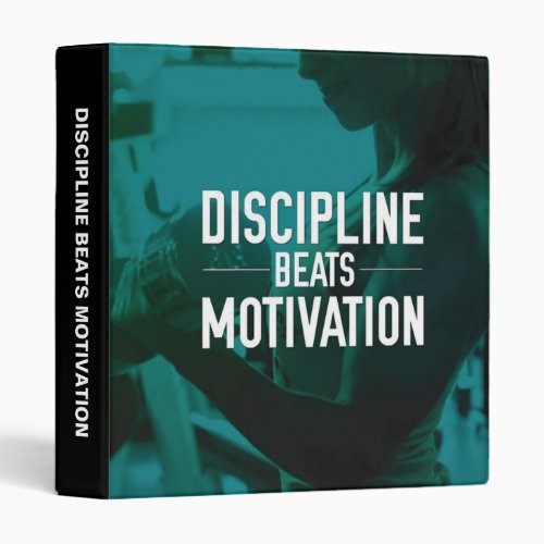Womens Workout _ Discipline Beats Motivation Binder