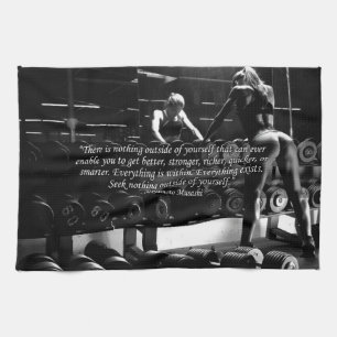 Women's Workout Motivational Towel