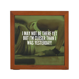 Women's Workout Motivational Words Pencil Holder