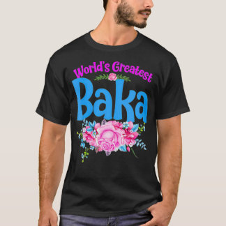 Womens World's Greatest Baka  Croatian Grandma VNe T-Shirt