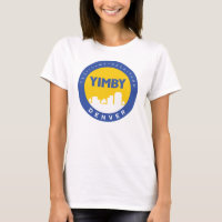 Womens YIMBY Denver Logo Tshirt