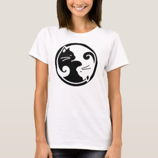 Women's Yin Yang Cats Tee