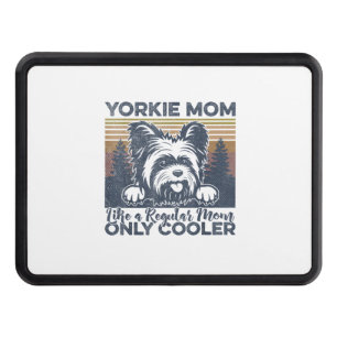 Womens Yorkie Mom _Yorkshire Mama Dog Mother's Day Hitch Cover