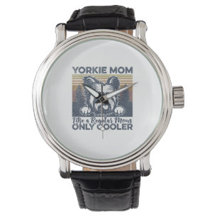 Womens Yorkie Mom _Yorkshire Mama Dog Mother's Day Watch
