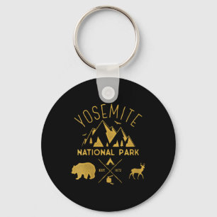 Womens Yosemite National Park California Souvenir  Keychain