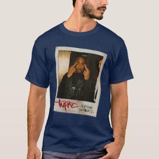 Womensupacrust Nobody Photo VNeck gift girl T-Shirt