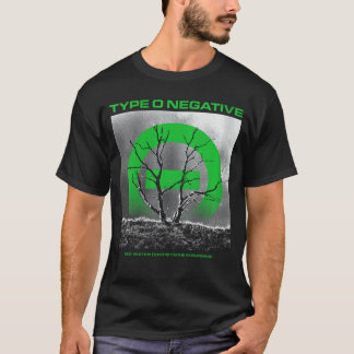 Womensype O Negative Red Water Green VNeck friend T-Shirt