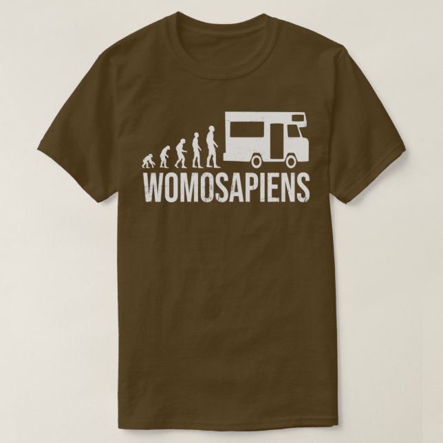 Womosapiens RV Evolution T-Shirt (Design Front)