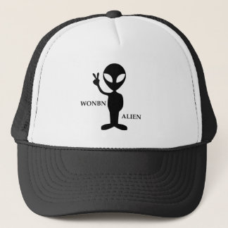 Wonbn Alien logo trucker hat