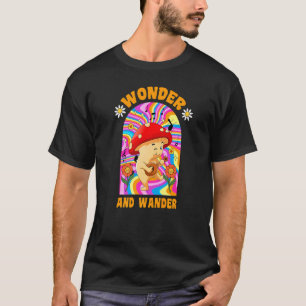 Wonder And Wander Mushroom Plant Mom Fungi T-Shirt