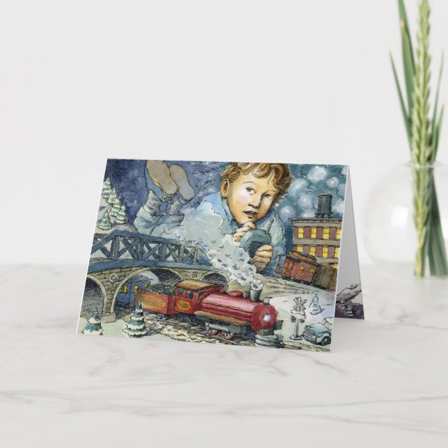 "Wonder As You Wander" Christmas Card (Front)