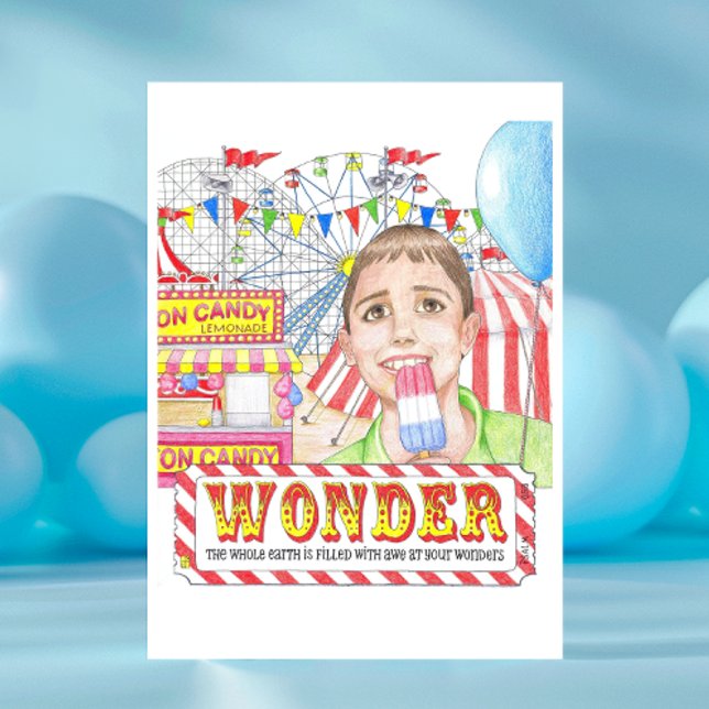 Wonder Birthday Card (Creator Uploaded)