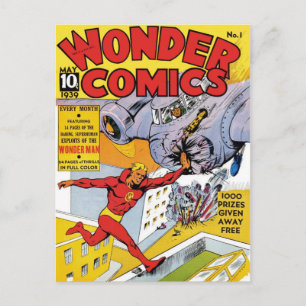 Wonder Comics 1 Postcard