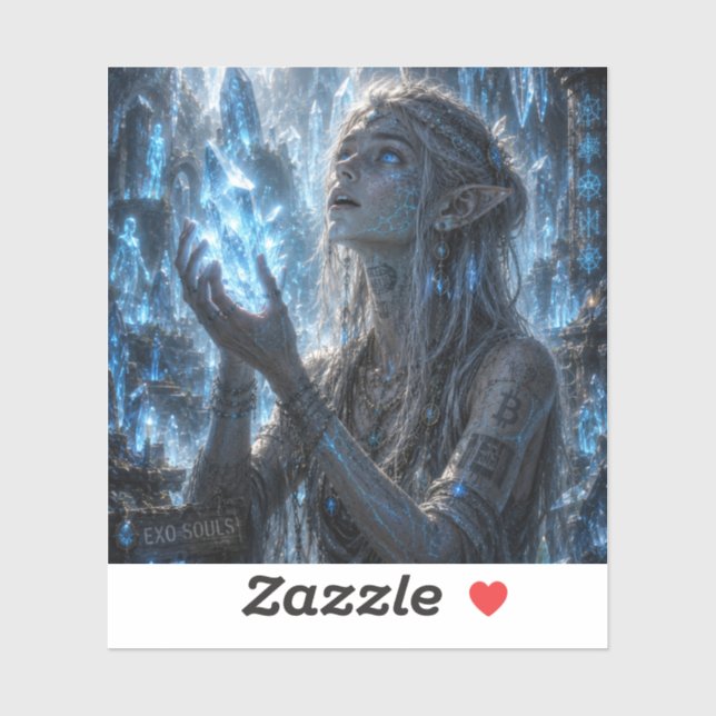 Wonder / Dark Elf / Crystal Caverns Sticker (Sheet)