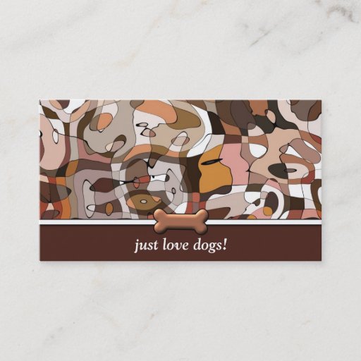 Customizable Wonder Dog Custom Canine Design Dog Walker Business Cards