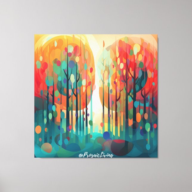 Wonder forest 3 canvas print (Front)
