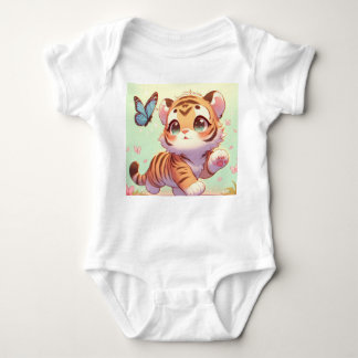 Wonder in a Kitten's Eyes Baby Bodysuit