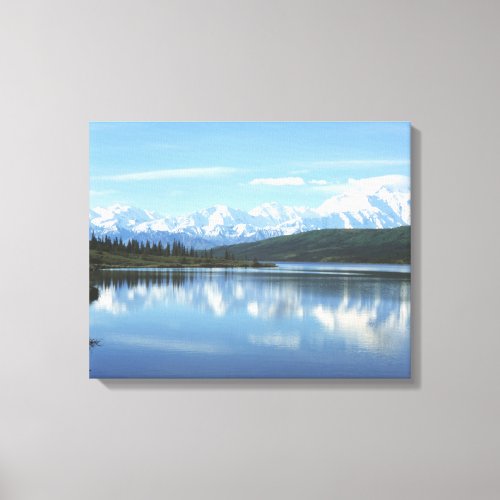 Wonder Lake _ Denali National Park Canvas Print