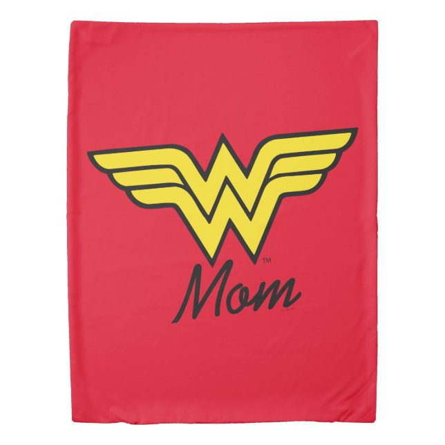 Wonder Mom Classic Duvet Cover (Front)