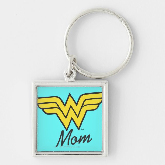 Wonder Mom Classic Keychain (Front)