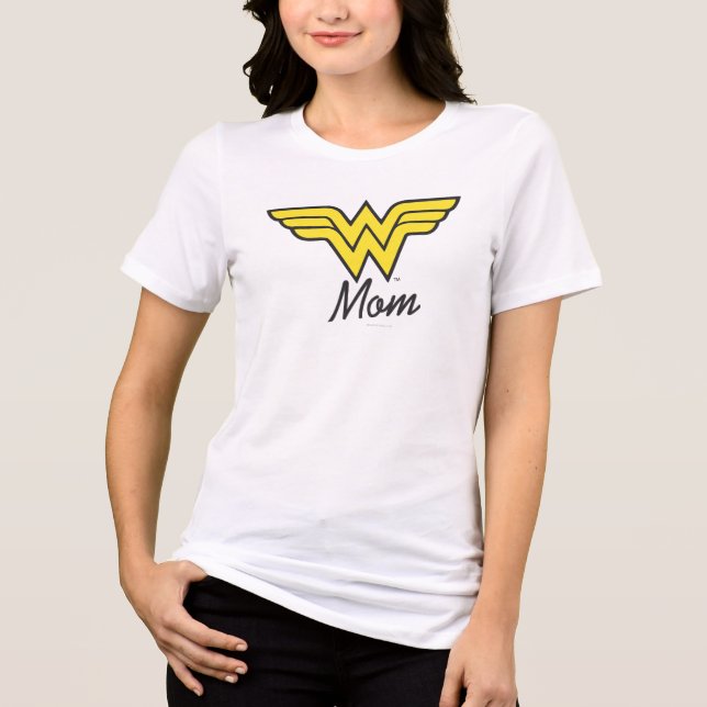 Wonder Mom Classic Tri-Blend Shirt (Front)