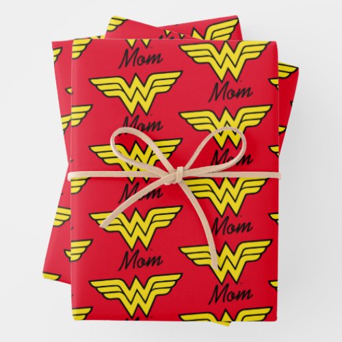 Wonder Mom Classic Wrapping Paper Sheets
