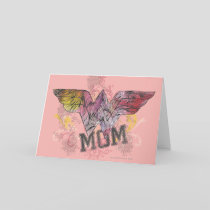 Wonder Mom Mixed Media Card