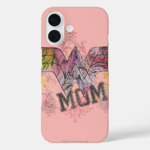 Wonder Mom Mixed Media iPhone 16 Case