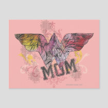 Wonder Mom Mixed Media Postcard