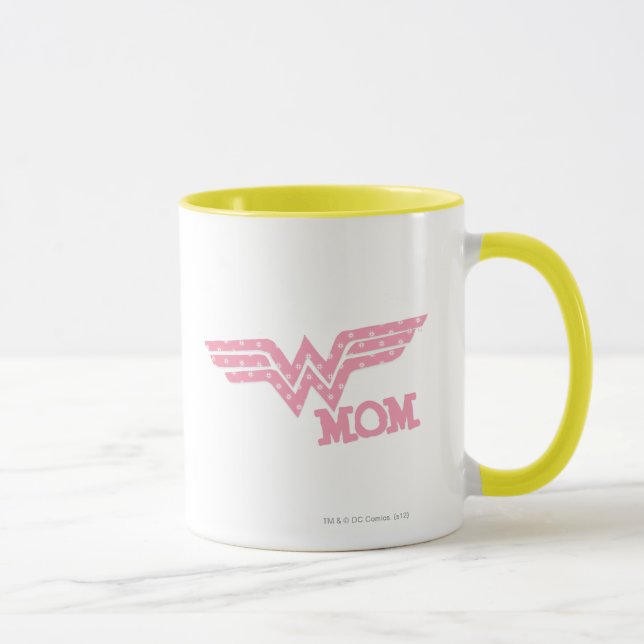 Wonder Mom Pink Mug (Right)
