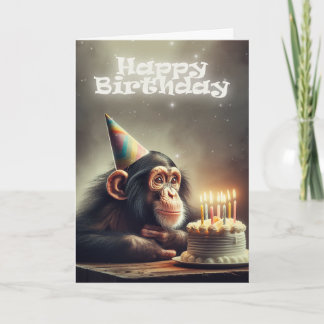 Wonder Monkey Card