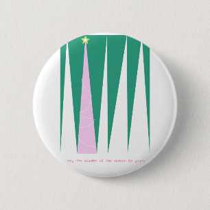 Wonder of the Season Christmas Tree Button