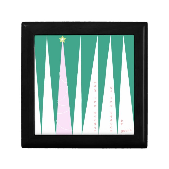 Wonder of the Season Christmas Tree Gift Box (Front)