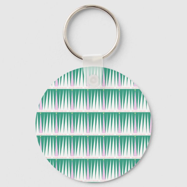 Wonder of the Season Christmas Tree Keychain (Front)