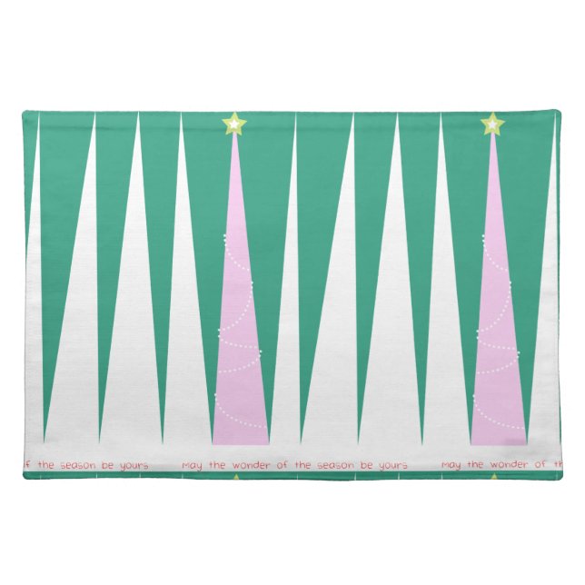 Wonder of the Season Christmas Tree Placemat (Front)