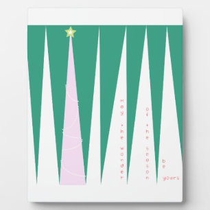 Wonder of the Season Christmas Tree Plaque