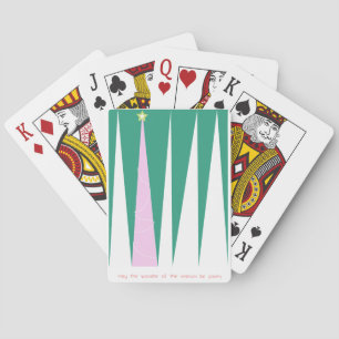 Wonder of the Season Christmas Tree Poker Cards