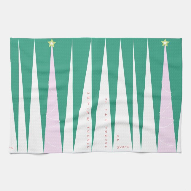 Wonder of the Season Christmas Tree Towel (Horizontal)