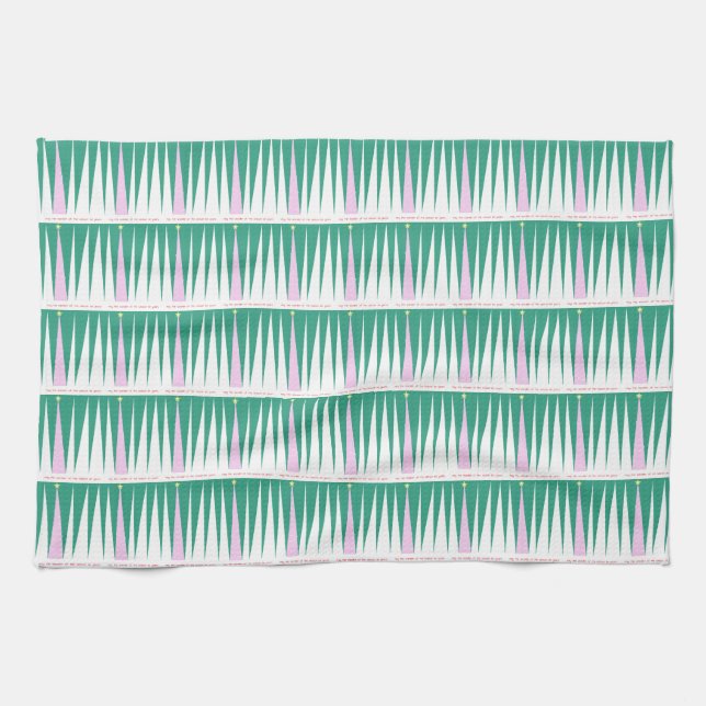 Wonder of the Season Christmas Tree Towel (Horizontal)