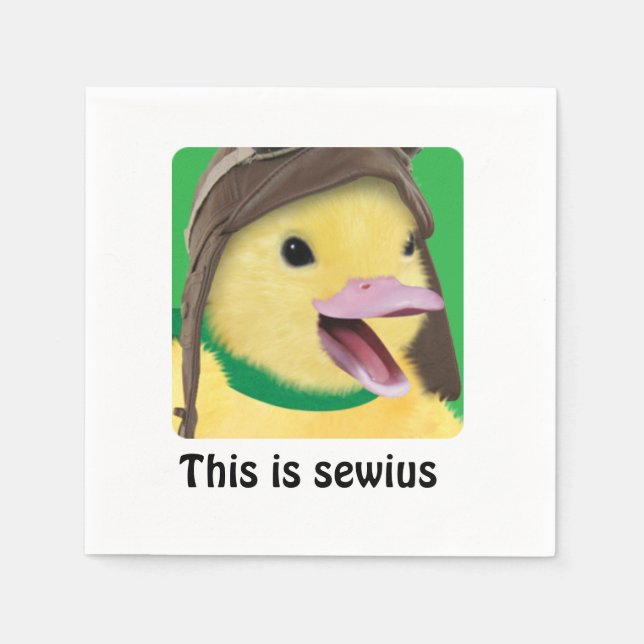 Wonder Pets This is sewius Ming-Ming Napkins (Front)