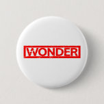 Wonder Stamp Pinback Button