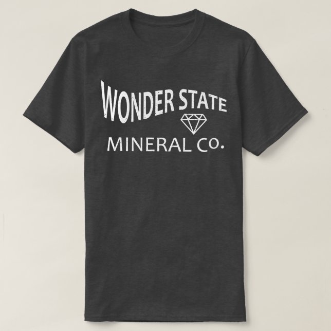 Wonder State Mineral Co TShirt (Design Front)