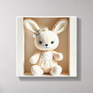 Wonder Wall Art Elegant Bunny Belle