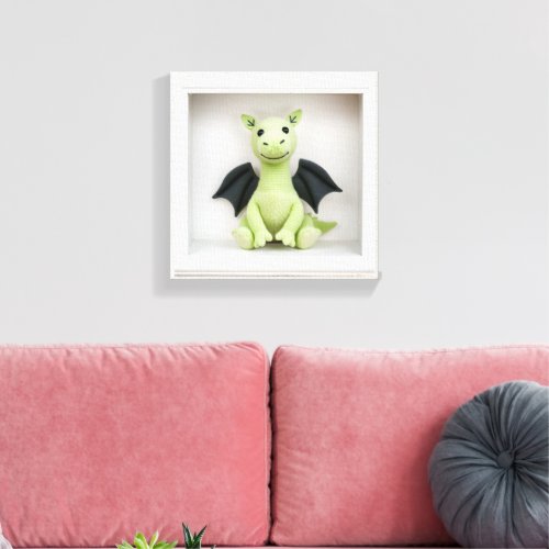 Wonder Wall Art Green Dragon