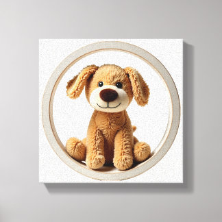 Wonder Wall Art Happy Puppy