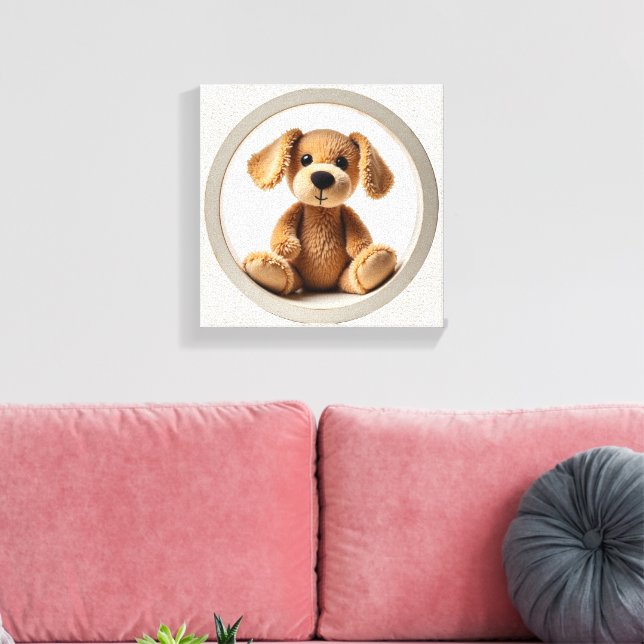 Wonder Wall Art Puppy Love (Insitu(LivingRoom))
